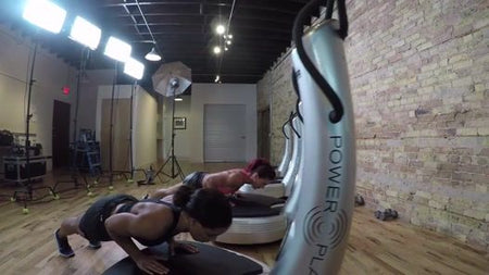 Power Plate Small Group Training Behind the Scenes